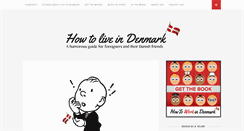 Desktop Screenshot of howtoliveindenmark.com